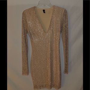 Windsor Champagne Crystal Dress